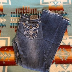 Miss Chic Bling Pocket Jeans